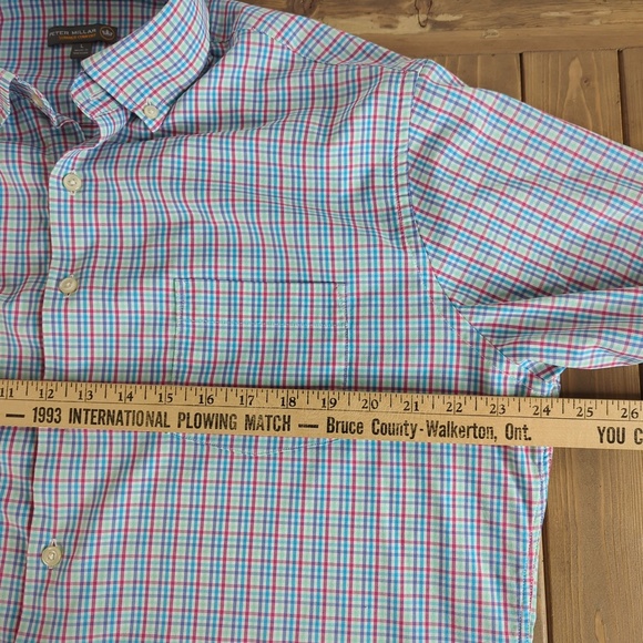 Peter Millar Summer Comfort Long Sleeve Button Down Shirt - Picture 6 of 11